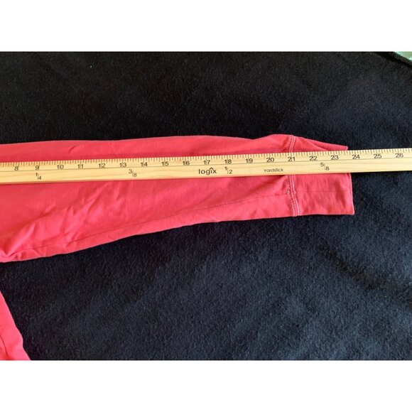 Merona Red Full-Zip Sweatshirt Size Large with Contrast Stitching & Eyelet Detai - Picture 7 of 8